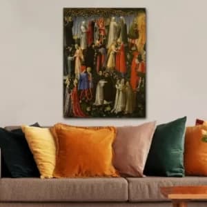 751012891_70100 Multicolor Decorative Canvas Painting