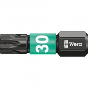Wera Impaktor Torx Screwdriver Bits T30 25mm Pack of 10