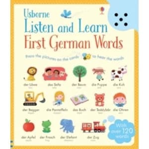 Listen and Learn First German Words by Mairi Mackinnon, Sam Taplin (Hardback, 2015)