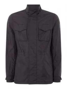 Mens Michael Kors Lightweight Nylon Field Jacket Black