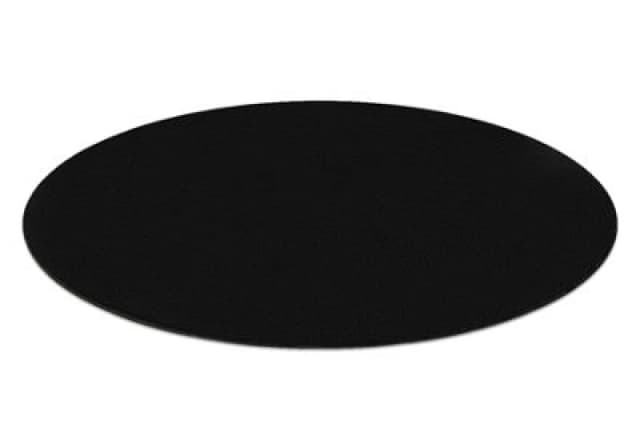 RugsX Modern Washing Carpet Lindo Circle Black, Anti-Slip, Shaggy Circle 120 Cm