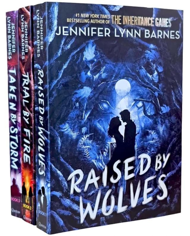 Raised by Wolves Series Jennifer Lynn Barnes 3 Book Collection Set Jennifer Lynn Barnes Books