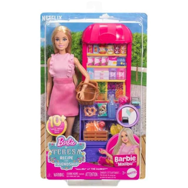Barbie and Teresa Recipe for Friendship Playset & Doll -32cm