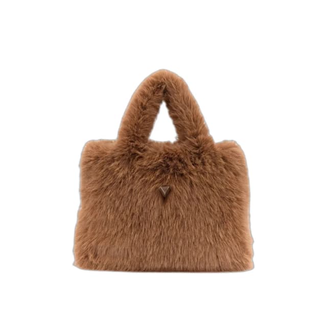 Guess Faux fur handbag For Her Guess Rita Bleu Female TU