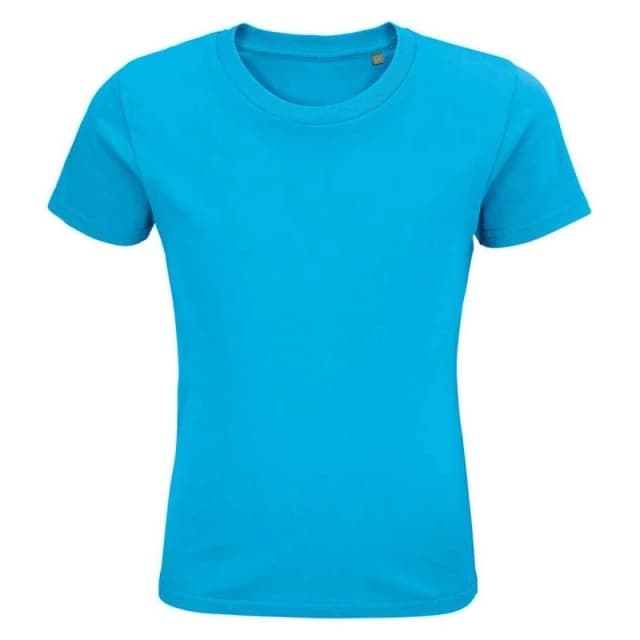 SOL'S Pioneer T-Shirt in Aqua Size: 2 Years Aqua Unisex 2 Years