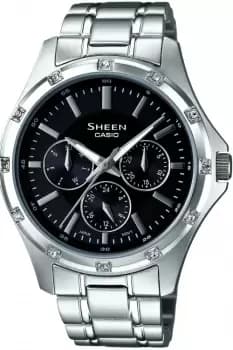 Ladies Casio Sheen Watch SHE-3801D-1ADR