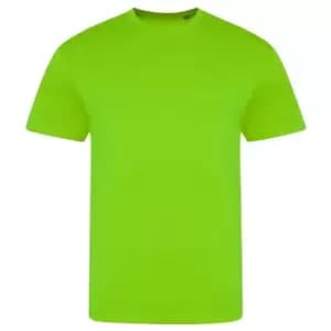 AWDis Unisex Adults Electric Tri-Blend T-Shirt (M) (Electric Green)