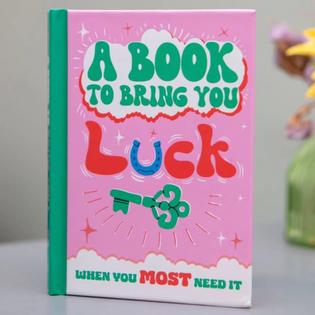 A Book To Bring You Good Luck. Hardback Books
