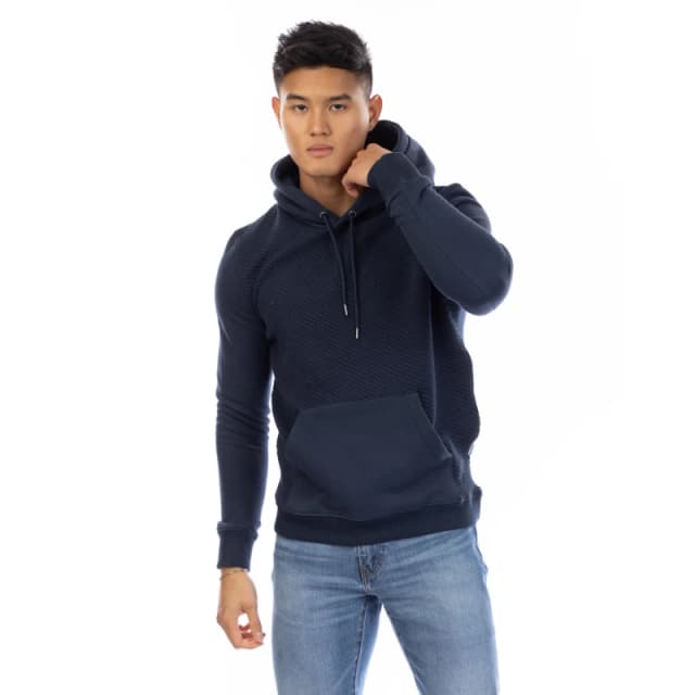 Peter Werth West Hampshire Pull Over Hoodie Dark Navy male Small