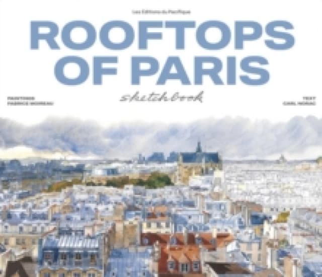 Rooftops of Paris sketchbook Hardback
