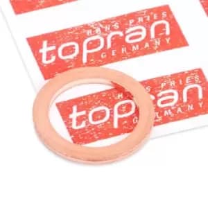 TOPRAN Oil Drain Plug Gasket 400 307 Oil Drain Plug Seal,Drain Plug Gasket VW,AUDI,SKODA,Golf V Schragheck (1K1),TOURAN (1T1, 1T2)