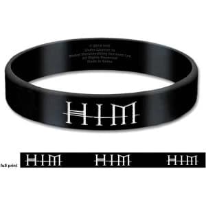 HIM - Logo Gummy Wristband