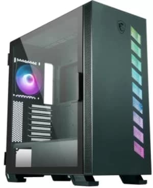 Msi Mag Vampiric 300R Midnight Green Argb Gaming Mid Tower Case