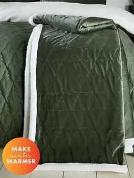 Catherine Lansfield Cosy Soft Christmas Tree Large Throw