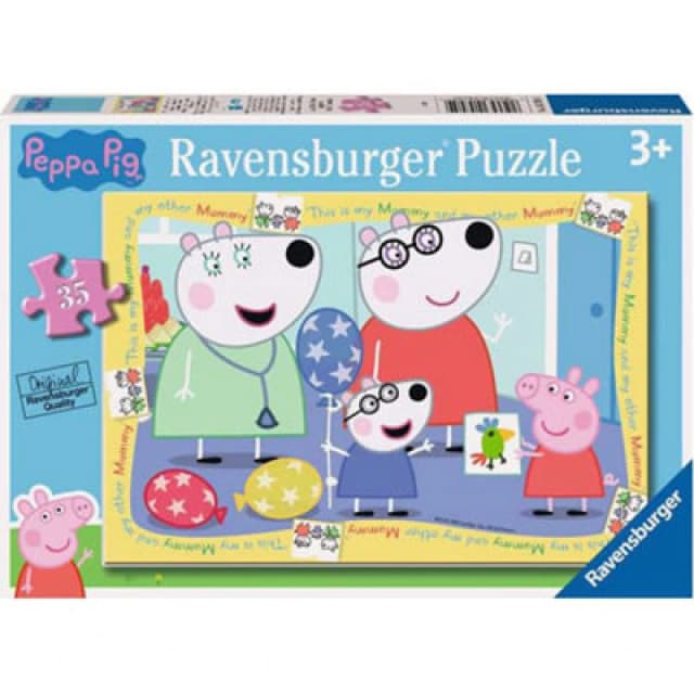 Ravensburger Peppa Pig 35 Piece Jigsaw Puzzle Multi