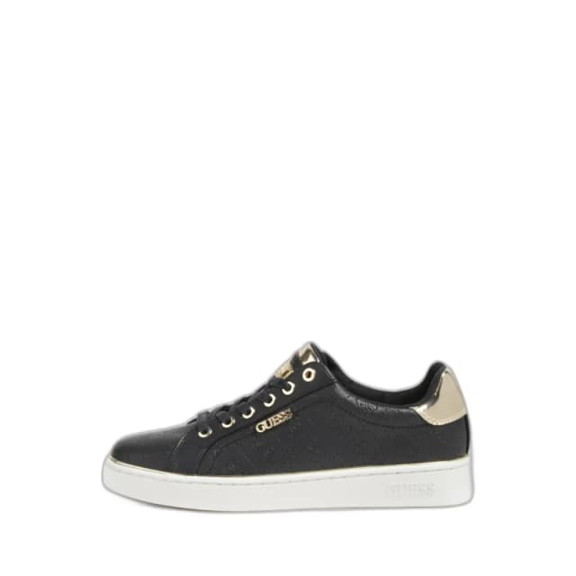 Guess Womens Trainers Guess Beckie Active Leather Like Noir Female 37