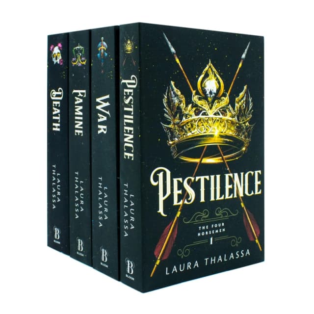 The Four Horsemen Series 4 Book Set (Pestilence, War, Famine, Death) Laura Thalassa Books