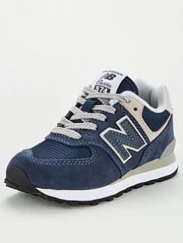 New Balance 574 Childrens Trainers - Navy