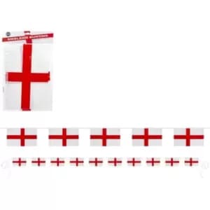 PMS International England Flag Bunting 12''