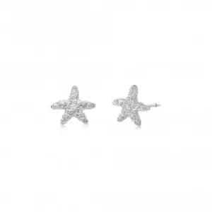 Isla Starfish Stud Sterling Silver Earrings SE08_SLV