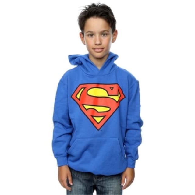 DC Comics Superman Logo Hoodie Blue male