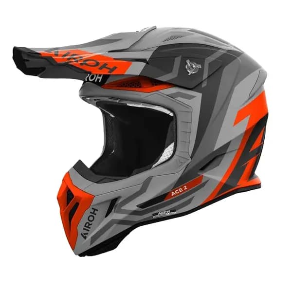 Airoh Aviator Ace 2 Ground Orange Matt Offroad Helmet Size M