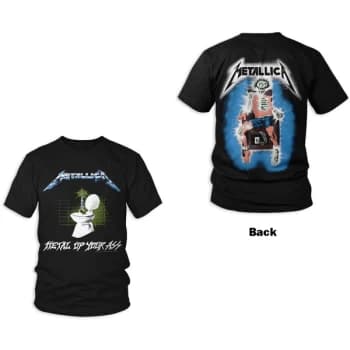 Metallica - Metal Up Your Ass Unisex Large T-Shirt - Black