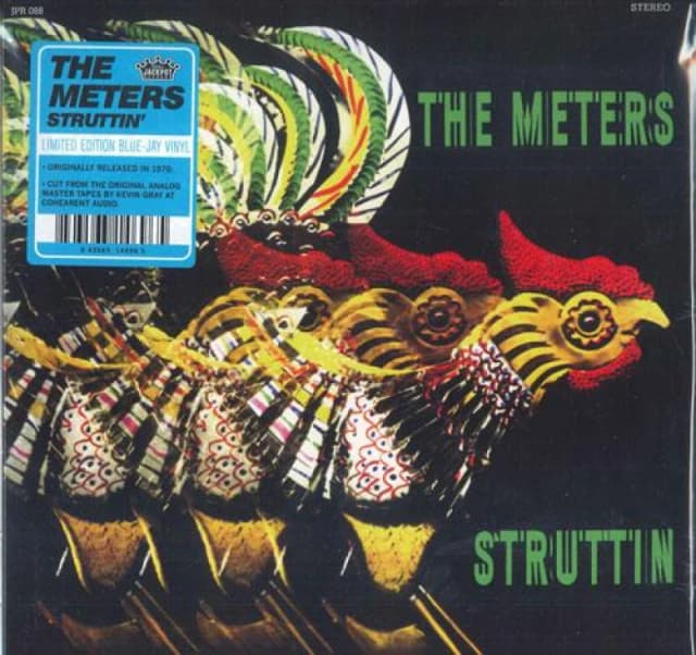 RecordCityJP LP Record METERS Struttin Blue Vinyl JPR088 JACKPOT 2023 US SoulFunk