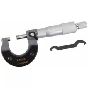 Silverline - External Micrometer - 25mm