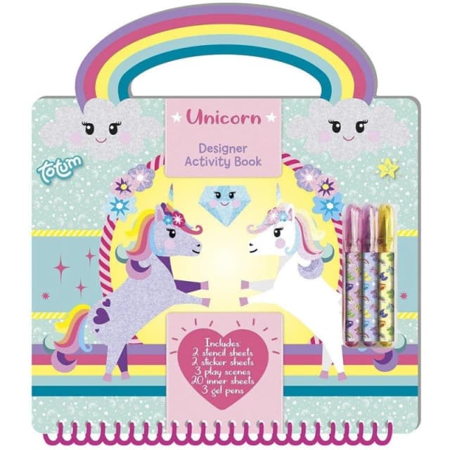 Totum Unicorn Designer Activity Book Multi unisex