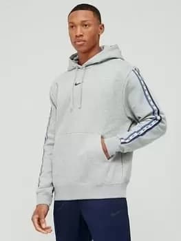 Nike NSW Repeat Fleece Pullover Hoodie - Dark Grey Size M Men