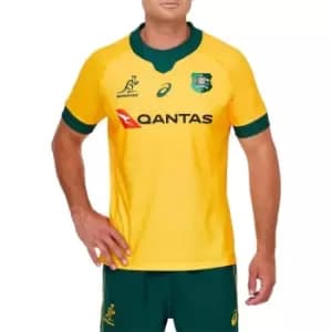 Asics Australia Home Jersey Mens - Yellow
