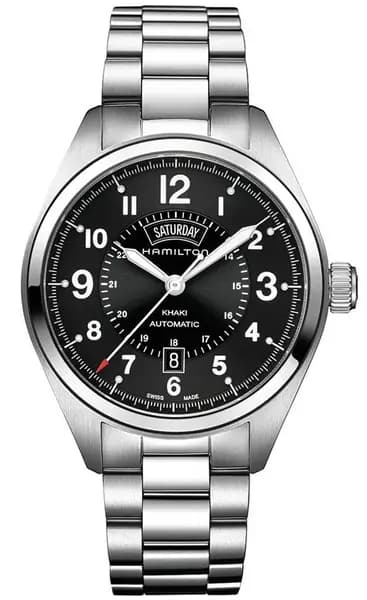 Hamilton Watch Khaki Field Day Date Auto D - Black HM-602