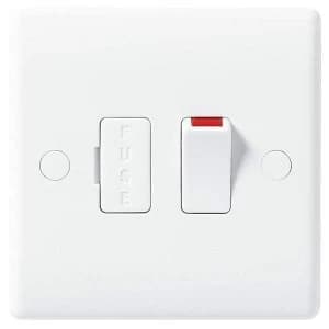 BG Nexus White Fused Spur Switch 13A - 850
