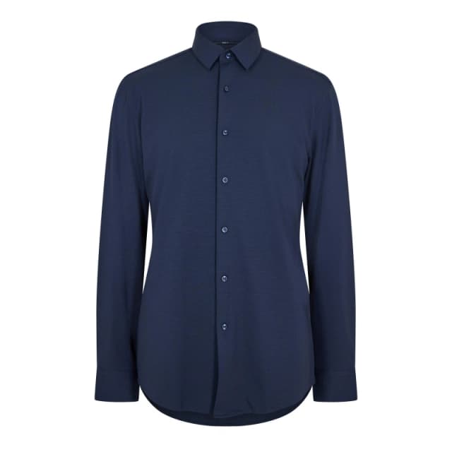 Boss Mens P Hank S Kent Long Sleeve Oxford Shirt Oxford Shirt - Long Sleeve 15" Blue 55244619350