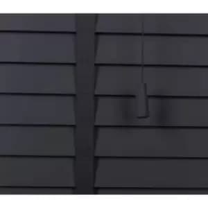 Little Black Book 50Mm Wood Venetian Blind Slate 130X160Cm