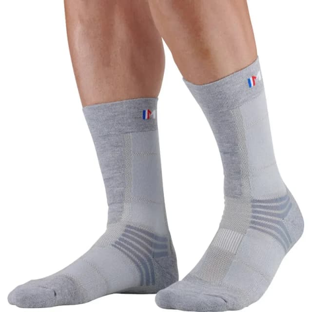 Football Socks Monnet Jarrette Air Gris Unisex 35/36