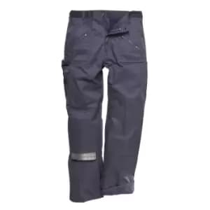 Portwest C387 Lined Action Trousers Navy Blue Medium 33"
