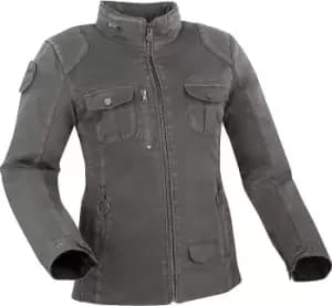 Segura Maya Ladies Motorcycle Textile Jacket, grey, Size 36 for Women, grey, Size 36 for Women