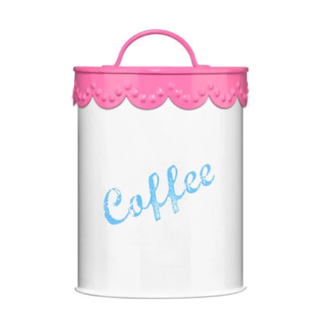 Premier Housewares Maison by Premier Pink Lace Coffee Canister Pink