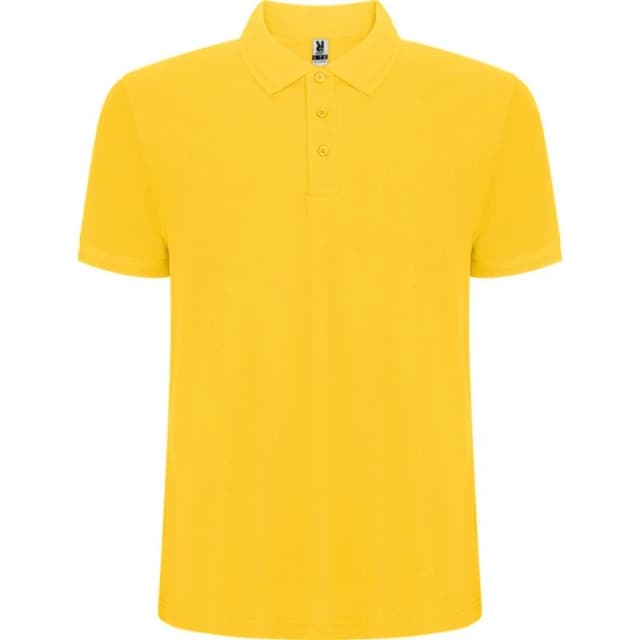 ROLY ROLY Men Pegaso Premium Short-Sleeved Polo Shirt in Yellow Size: Small Yellow S Male 5063574546645