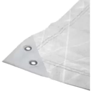 Faithfull Tough-Tarp White Tarpaulin - 8000 x 5000mm