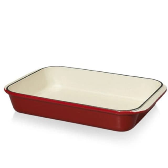 Chasseur 32Cm Rectangular Roasting Dish - Chilli Red