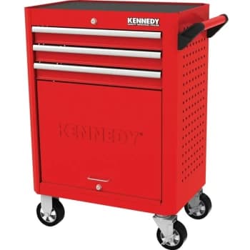 Kennedy - RED-28' 3 Drawer Roller Cabinet