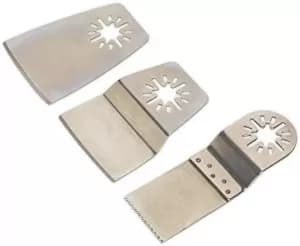 Sealey SMTA1 Multi-Tool Blade Set 3pc