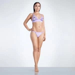 Golddigga Cupcake Bikini Top Ladies - Lilac