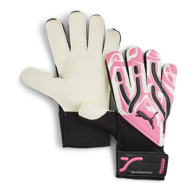 Puma Ultra Play Juniors Goalkeeper Glove - Pink Pink 9