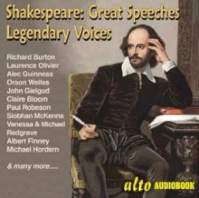 Shakespeare: Great Speeches: Legendary Voices CD / Album