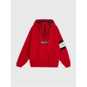 TOMMY JEANS Tjcu Chicago Popover - Red