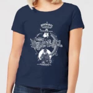 Harry Potter Yule Ball Womens T-Shirt - Navy - L